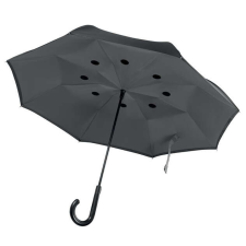  Fordított Esernyő kifordítható dupla rétegű 102cm #szürke esernyő