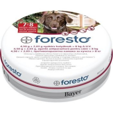 Foresto Bolhanyakörv Nagytestű Kutya 8 kg Felett élősködő elleni készítmény kutyáknak