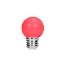 Forever LED izzó E27 G45 2W 230v piros 5db izzó