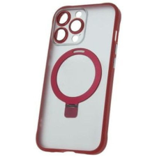 Forever Szilikon TPU tok Mag Ring iPhone 13 Pro, piros (TPUAPIP13PMRTFORE) tok és táska