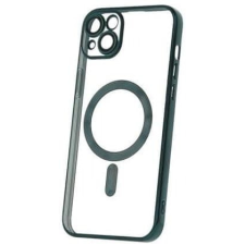 Forever Szilikon TPU védőtok Mag Color Chrome iPhone 14 Plus számára (TPUAPIP14PLMCCTFOGR), zöld tok és táska