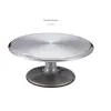  Forgatható tortaállvány, fém, 30 cm