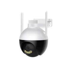  Forgatható WiFi megfigyelő kamera, IP66 védettséggel, fekete megfigyelő kamera
