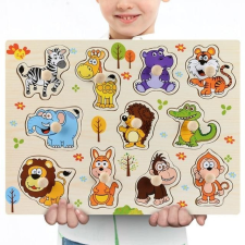 Formabeillesztő puzzle - Állatok puzzle, kirakós