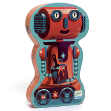  Formadobozos puzzle - Bobirobi, 36 db-os - Bob the robot puzzle, kirakós