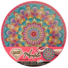 Formatex Grafix: Mandala gyémántkép kirakó - 30 cm, kétféle kreatív és készségfejlesztő