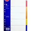 Fornax Elválasztó lap FORNAX A4 PP 5 színregiszter