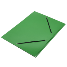 Fornax Gumis mappa A4, 400g. karton Fornax Glossy zöld mappa
