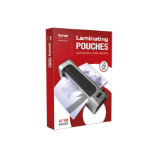 Fornax Lamináló fólia A3, 125 micron ( 303x426mm) 100 db/doboz, Fornax lamináló fólia