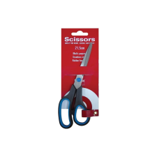 Fornax Olló 21,5cm, irodai gumifogós, bliszteres Fornax 9609, olló