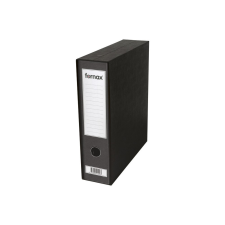 Fornax Tokos iratrendező A4 8cm Fornax Prestige fekete irattartó