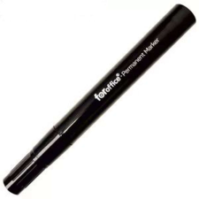Foroffice alkoholos marker fekete, kerek hegy 1,5-3mm filctoll, marker