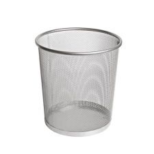 Forofis Papírkosár Forofis fémhálós 26x30 cm ezüst fémhálós tároló