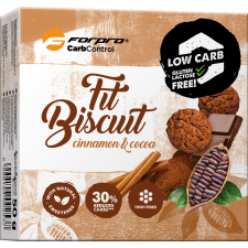 ForPro fit biscuit fahéjas-kakaós keksz édesítőszerrel 50 g reform élelmiszer