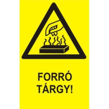  Forró tárgy! - öntapadó, 160*240 információs tábla, állvány