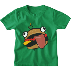  Fortnite Hamburger Fej - Gyerek Póló