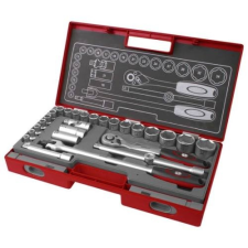 Fortum dugókulcs klt. 1/2", 27db, 61CrV5 mattkróm; 4700014 dugókulcs