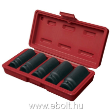 Fortum Gépi (impakt) dugófej klt., 1/2", 5db dugókulcs