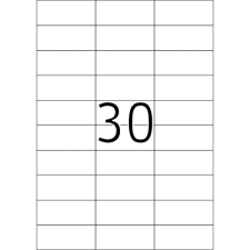 Fortuna ETIKETT FORTUNA 70X29, 6 UNIVERZÁLIS etikett