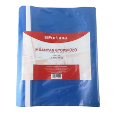 Fortuna Gyorsfűző FORTUNA műanyag kék 25 db/csomag lefűző