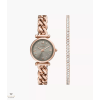 FOSSIL Carlie női óra szett - ES5378SET