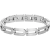 FOSSIL Fosszilis JF04692040 unisex acél karkötő