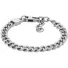 FOSSIL JF04697040 unisex acél karkötő