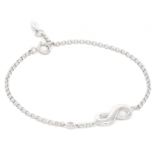 FOSSIL Karkötő FOSSIL - Infinite Love JFS00393040 Silver karkötő
