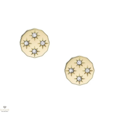 FOSSIL Sadie Scalloped Edge női fülbevaló - JF04381710 fülbevaló