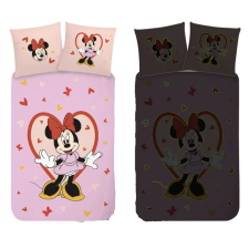  Foszforeszkáló Minnie egér ovis ágynemű babaágynemű, babapléd