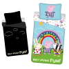  Foszforeszkáló Peppa malac ágynemű (Fun)