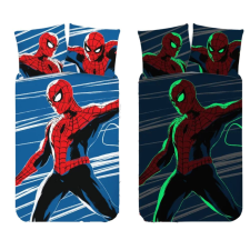  Foszforeszkáló Pókember ovis ágynemű babaágynemű, babapléd