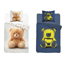Foszoreszkáló Teddy maci ágynemű lakástextília