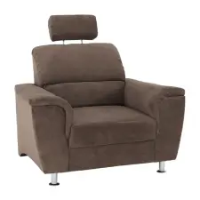  Fotel, barna szövet, SANTIAGO bútor