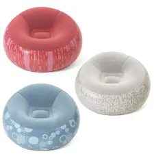  Fotel dmuchany pufa Bestway 75052 czerwony bútor