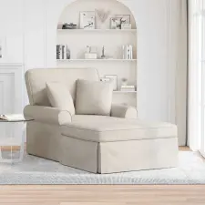  Fotel Loungba Szoknyával Krémszínű 157 x 91 x 91 cm ARES bútor