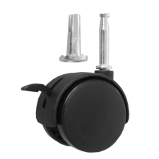  Fotelgörgő 50/9.5mm hüvelyes fékes bútor