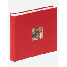 . Fotóalbum, 200 fotó, 10x15 cm, &quot;Walther Fun&quot;, piros fényképalbum
