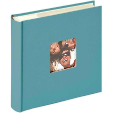 . Fotóalbum, 200 fotó, 10x15 cm, "Walther Fun", türkizkék fényképalbum