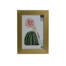  Fotókeret műanyag Stilo arany XS 10 cm x 15 cm fényképkeret
