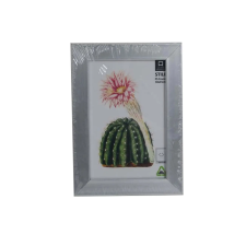  Fotókeret műanyag Stilo ezüst XS 10 cm x 15 cm fényképkeret