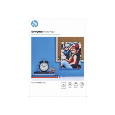 Fotópapír, tintasugaras, A4, 200 g, fényes 25ív/csomag, HP Q5451A fotópapír