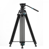  Fotopro DV-3A Aluminium Video-Tripod (185cm Állvány) + Video-Fluid Fej