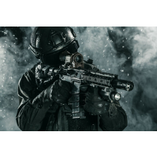  Fotótapéta Portrait65 SWAT soldier, 300 x 250 cm tapéta, díszléc és más dekoráció