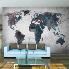 Fotótapéta térkép - World map on the wall Világtérkép 200x154 térkép