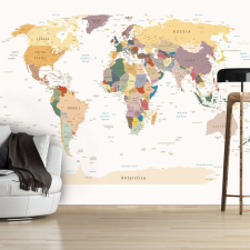 Fotótapéta térkép - World Map Világtérkép 400x280 térkép