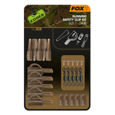 FOX Camo Running Safety Clip Kit ólomkapocs szett - 5db horgászkiegészítő