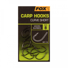 FOX Edges Carp Hooks Curve Short horog 10db nikkel bevonattal - 2 horog