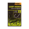 FOX Edges Carp Hooks Stiff Rig Beaked horog 10db nikkel bevonattal nikkel bevonattal - 4