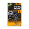  Fox Edges™ Curve Shank Micro Barbed bojlis horog #8 10db (CHK195) szakállas